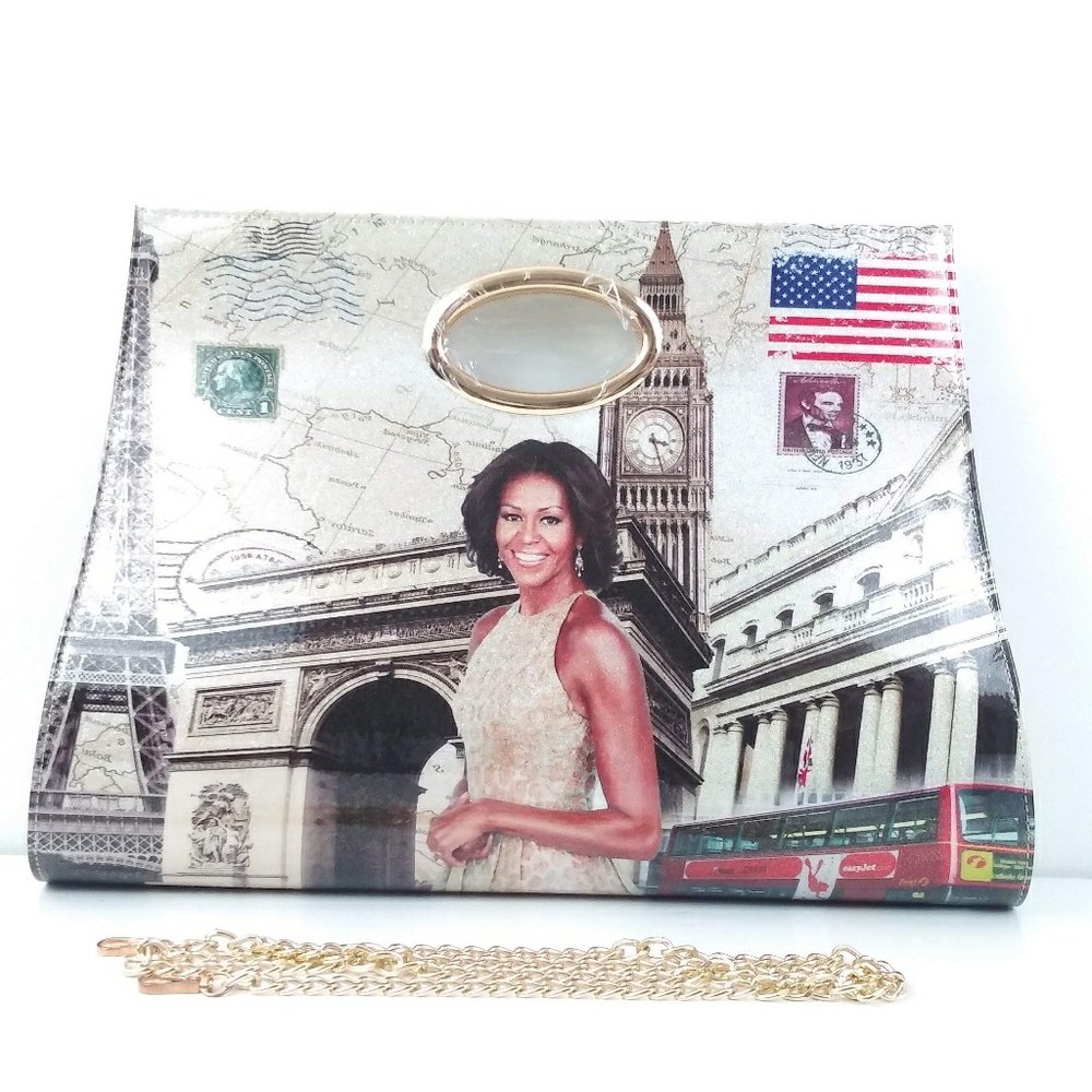 XL Michelle Obama Clutch